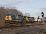 CSXT 487 Leads L048 (L002's Consist) at CP-22